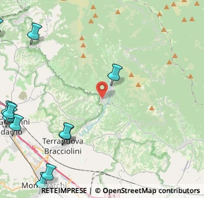 Mappa Via Filippo Turati, 52024 Loro Ciuffenna AR, Italia (6.89182)