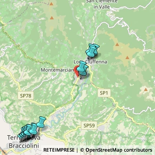 Mappa 30 Via F. Turati, 52024 Loro Ciuffenna AR, Italia (3.273)