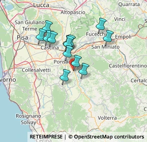 Mappa Piazza del Popolo, 56033 Capannoli PI, Italia (11.71385)