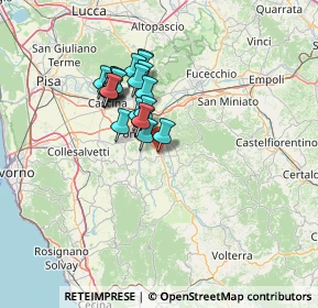 Mappa Piazza del Popolo, 56033 Capannoli PI, Italia (10.8865)