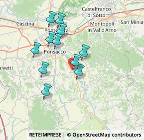 Mappa Piazza del Popolo, 56033 Capannoli PI, Italia (6.52818)
