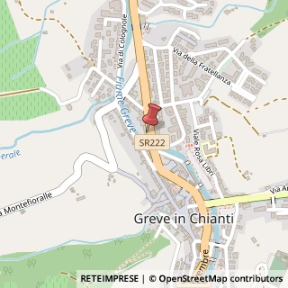Mappa Via G. da Verrazzano, 5A, 50022 Greve in Chianti, Firenze (Toscana)