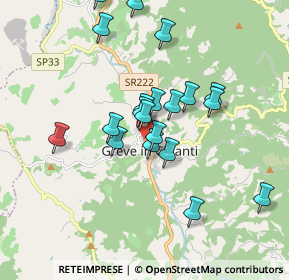 Mappa Via I Maggio, 50022 Greve in Chianti FI, Italia (1.6695)