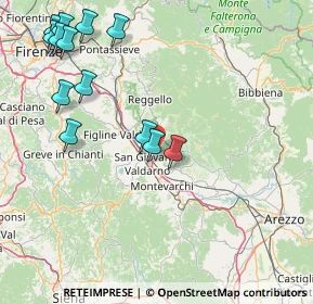 Mappa Riofi Ritorno, 52028 Terranuova Bracciolini AR, Italia (20.36462)