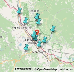 Mappa Riofi Ritorno, 52028 Terranuova Bracciolini AR, Italia (5.78417)