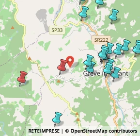 Mappa Località S. Cresci, 50022 Greve in Chianti FI, Italia (2.5225)