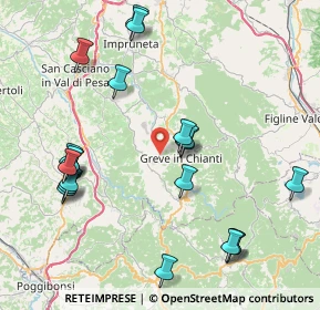 Mappa Località S. Cresci, 50022 Greve in Chianti FI, Italia (9.5335)