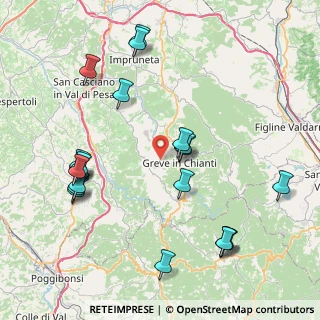 Mappa Località S. Cresci, 50022 Greve in Chianti FI, Italia (9.5335)