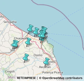 Mappa Via Enriquez Ancona, 60131 Ancona AN, Italia (10.26615)