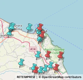 Mappa Via Enriquez Ancona, 60131 Ancona AN, Italia (8.7915)