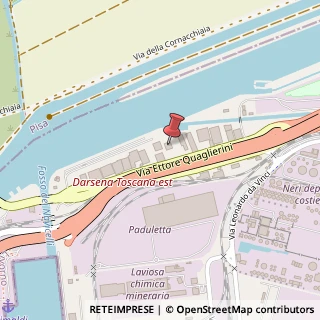 Mappa Via Quaglierini, 12, 57123 Livorno, Livorno (Toscana)