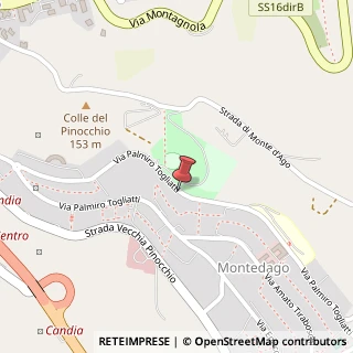 Mappa Via Palmiro Togliatti, 59, 60131 Ancona, Ancona (Marche)