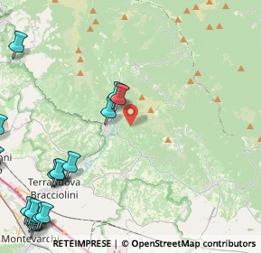 Mappa Unnamed Road, 52024 Loro Ciuffenna AR, Italia (7.1585)