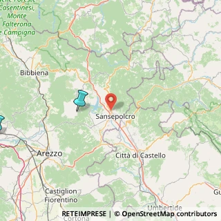 Mappa Via Filippo Brunelleschi, 52037 Sansepolcro AR, Italia (61.7575)