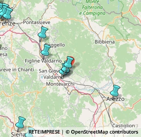 Mappa Via Generale Carlo Alberto dalla Chiesa, 52024 Loro Ciuffenna AR, Italia (29.442)