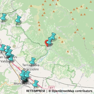 Mappa Via Generale Carlo Alberto dalla Chiesa, 52024 Loro Ciuffenna AR, Italia (7.16)