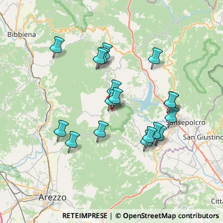 Mappa Localita, 52010 Subbiano AR, Italia (7.29722)