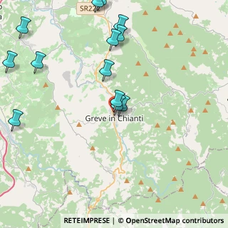 Mappa Via Giuseppe di Vittorio, 50022 Greve in Chianti FI, Italia (5.82667)