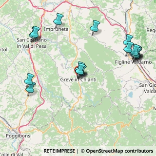 Mappa Via Giuseppe di Vittorio, 50022 Greve in Chianti FI, Italia (10.181)