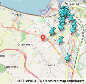 Mappa 60020 Ancona AN, Italia (2.4265)