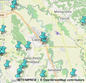 Mappa Via Carlo Cassola, 56033 Capannoli PI, Italia (3.532)