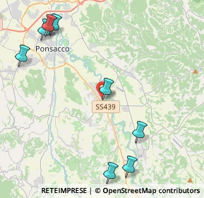 Mappa Via Carlo Cassola, 56033 Capannoli PI, Italia (7.20071)