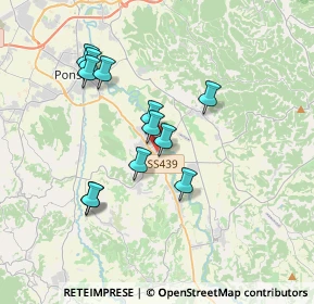 Mappa Via Carlo Cassola, 56033 Capannoli PI, Italia (3.26833)