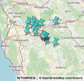 Mappa Via Carlo Cassola, 56033 Capannoli PI, Italia (8.34667)