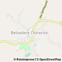 Kartta Belvedere Ostrense