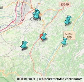 Mappa Contrada Annunziata, 66011 Bucchianico CH, Italia (4.14364)