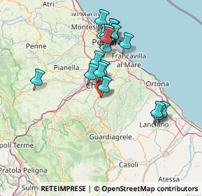 Mappa Contrada Annunziata, 66011 Bucchianico CH, Italia (14.6225)