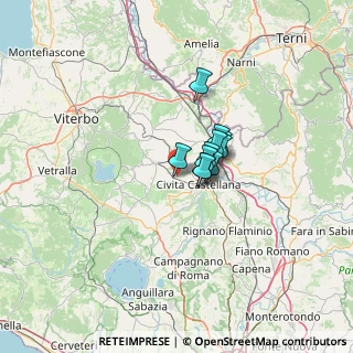 Mappa Via Giorgio Almirante, 01034 Fabrica di Roma VT, Italia (6.72727)