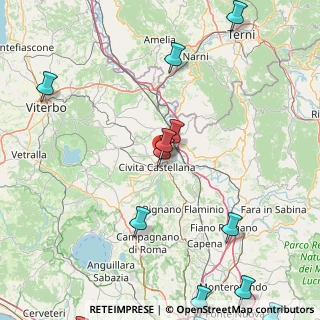 Mappa Via Gian Lorenzo Bernini, 01033 Civita Castellana VT, Italia (28.24133)