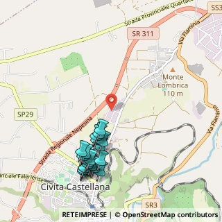 Mappa Via Gian Lorenzo Bernini, 01033 Civita Castellana VT, Italia (1.2285)