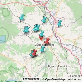 Mappa Località S. Francesco, 01033 Civita Castellana VT, Italia (6.535)