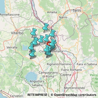 Mappa Località S. Francesco, 01033 Civita Castellana VT, Italia (8.74813)