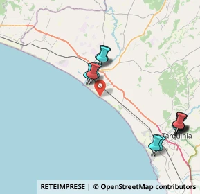 Mappa Spiaggia Delle murelle, 01014 Montalto di Castro VT, Italia (9.39357)