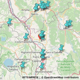 Mappa Via dei Gradini, 02044 Forano RI, Italia (20.96895)