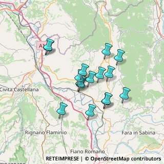 Mappa Via dei Gradini, 02044 Forano RI, Italia (6.00188)