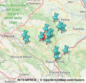 Mappa Unnamed Road, 67020 Castelvecchio Calvisio AQ, Italia (11.29231)