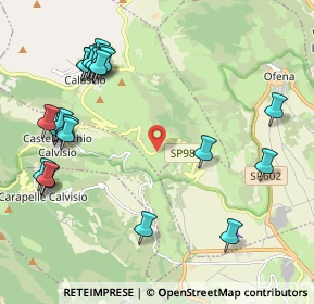 Mappa Unnamed Road, 67020 Castelvecchio Calvisio AQ, Italia (2.65652)