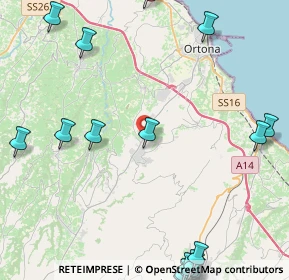 Mappa Circonvallazione Villa Caldari, 66026 Ortona CH, Italia (7.11)