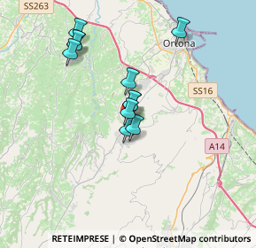 Mappa Circonvallazione Villa Caldari, 66026 Ortona CH, Italia (3.04818)