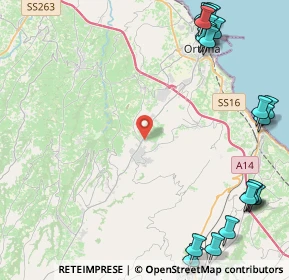 Mappa Circonvallazione Villa Caldari, 66026 Ortona CH, Italia (6.8045)