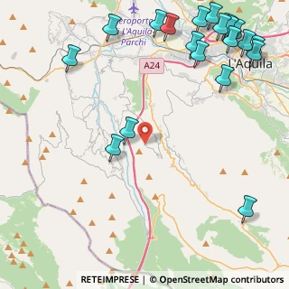 Mappa Via del Peschiolo, 67045 Lucoli AQ, Italia (6.782)