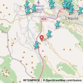 Mappa Via del Peschiolo, 67045 Lucoli AQ, Italia (7.088)