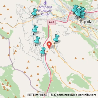 Mappa Via del Peschiolo, 67045 Lucoli AQ, Italia (6.20429)