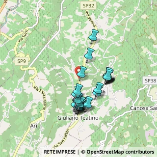 Mappa Via Nevi, 66010 Giuliano teatino CH, Italia (0.84286)