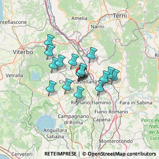 Mappa Via di Celle, 01033 Civita Castellana VT, Italia (9.65471)