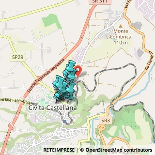 Mappa Via di Celle, 01033 Civita Castellana VT, Italia (0.6775)
